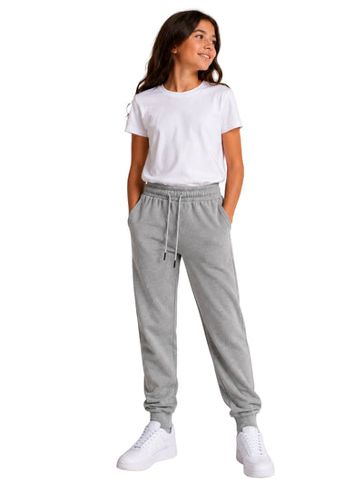 Summer gray melton trousers