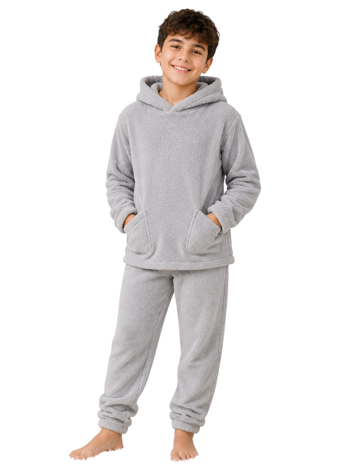 بيجامة Polar Cozy Silver شتوي بناتي