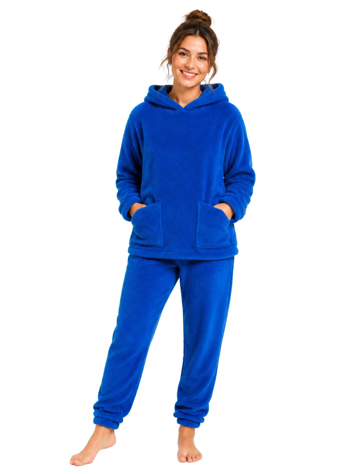 بيجامة Polar Cozy Blue شتوي حريمي