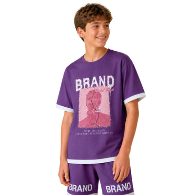 طقم خروج Brand Shadow صيفي اولادي