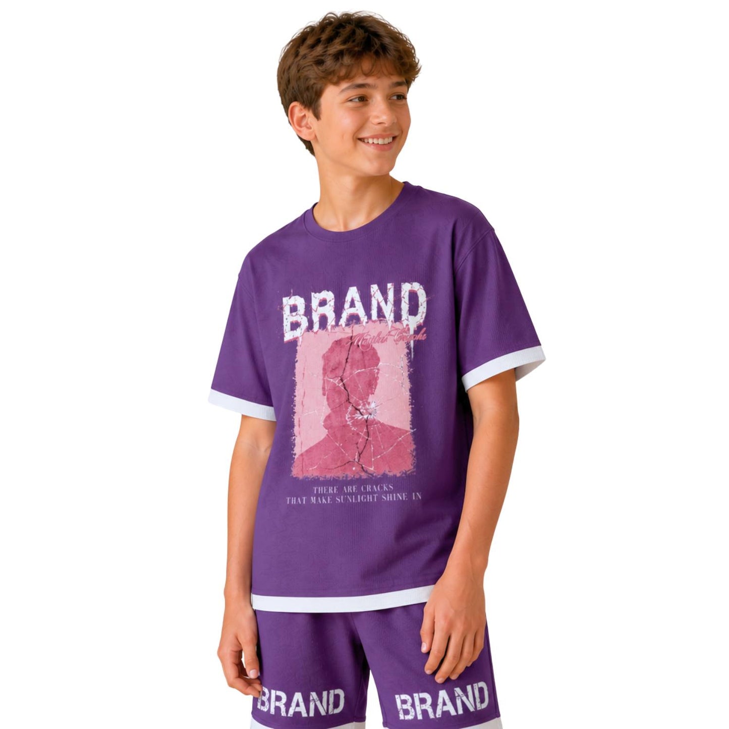 تيشيرت Brand Shadow صيفي أولادي