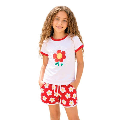 طقم خروج Sunny Daisy صيفي بناتي