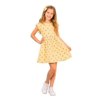 فستان Polka Dot بناتي صيفي