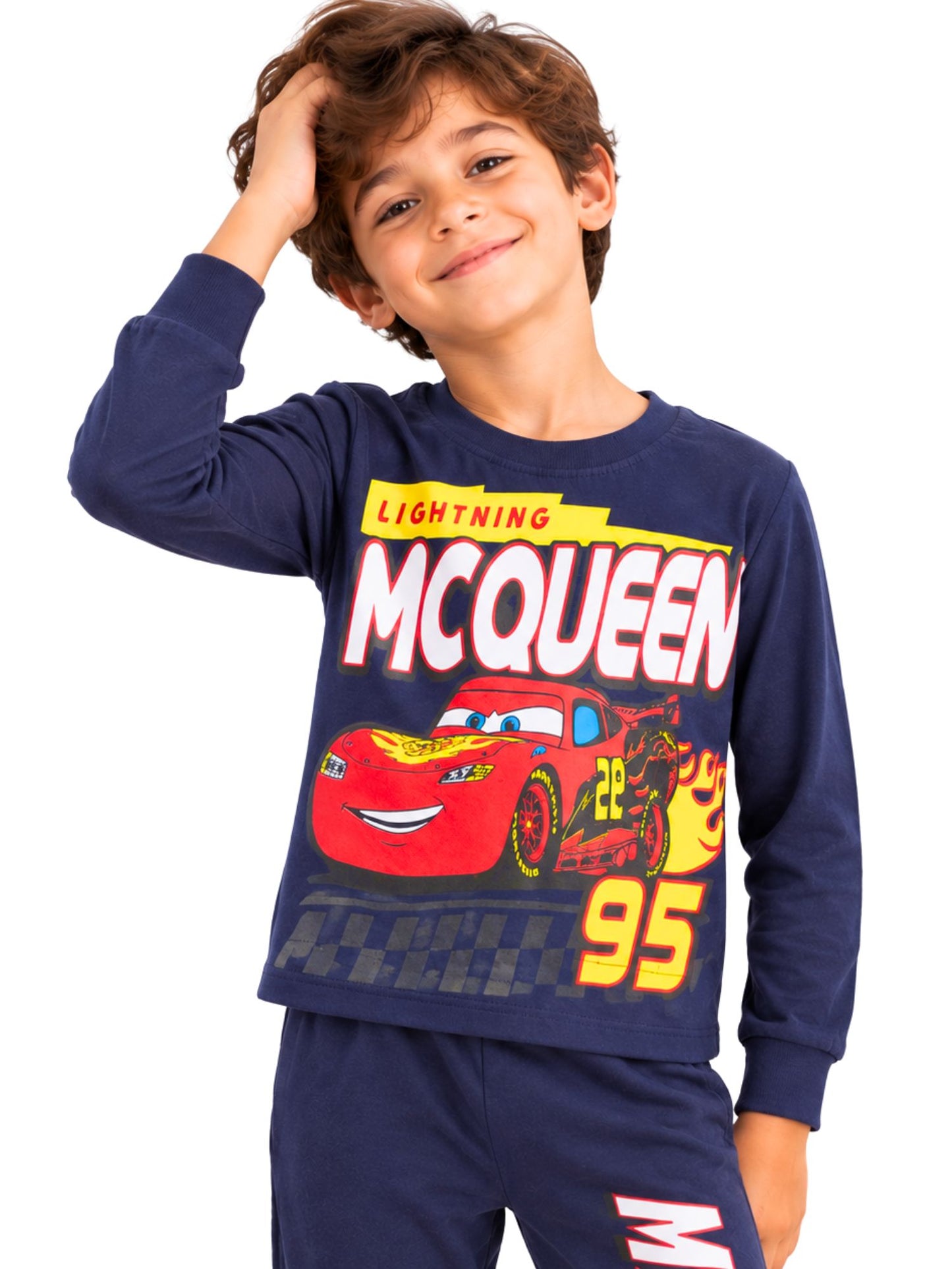 Autumn Boys' Racing Car Pajama