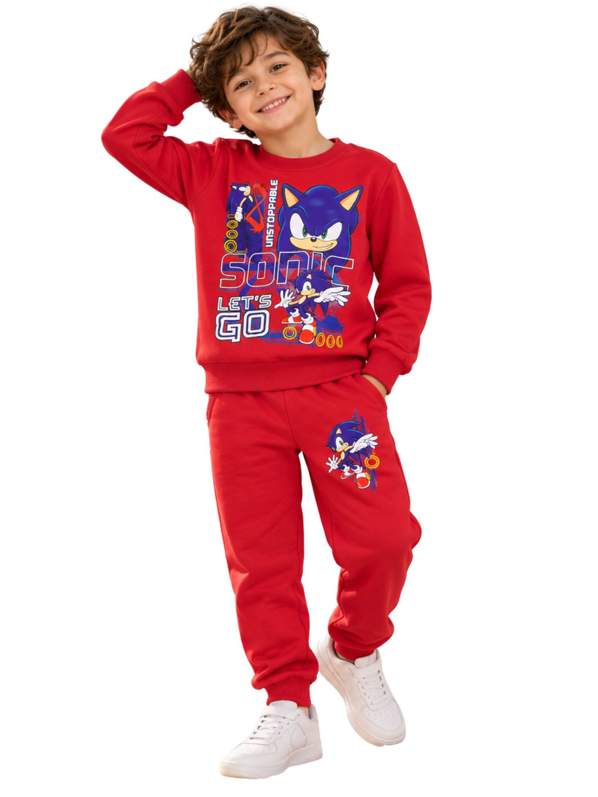 Speed Adventure Boys' Winter Pajama Set