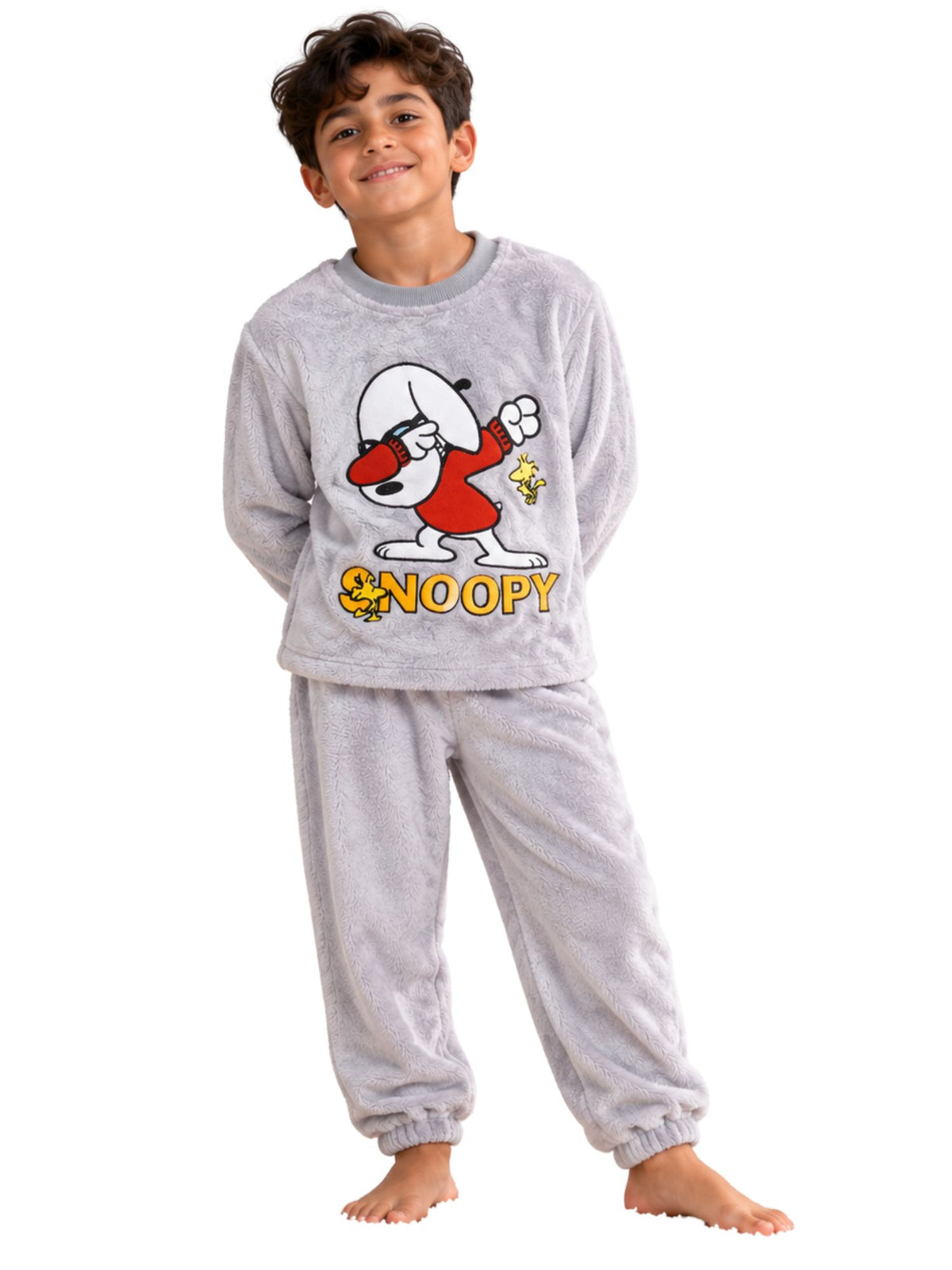 Cool Dog Boys' Winter Pajama Set