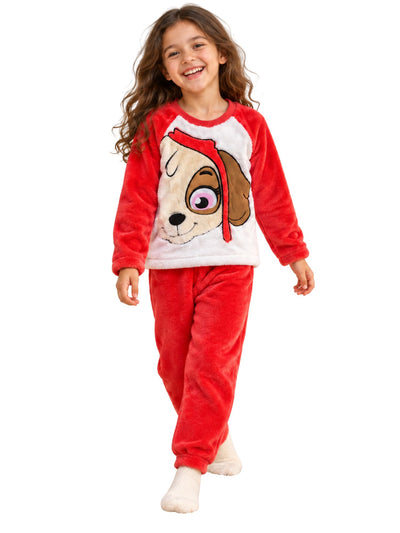 بيجامة Scarlet Puppy شتوي بناتي