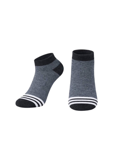 Grey and black boys' Socks