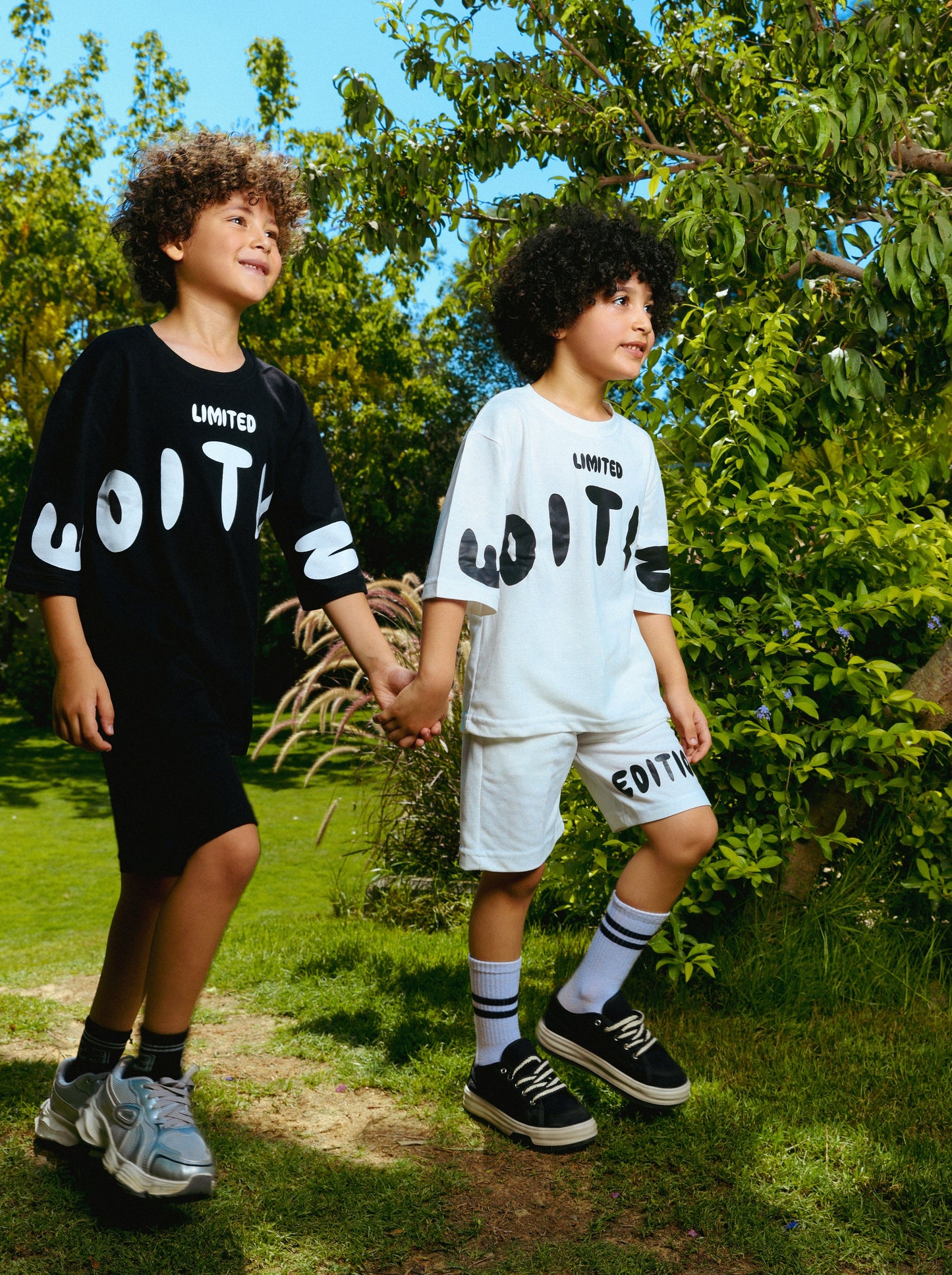 Limited Edition White Boys' Summer Outfit