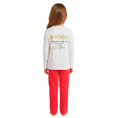 Girls' Autumn Apple Princess Pajamas