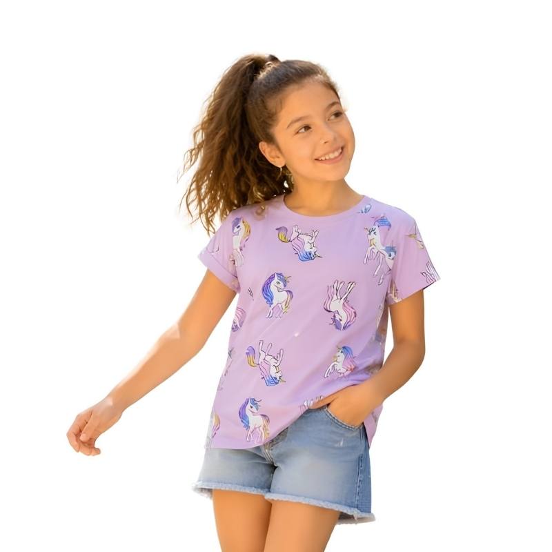 تيشيرت Unicorn Dream صيفي بناتي