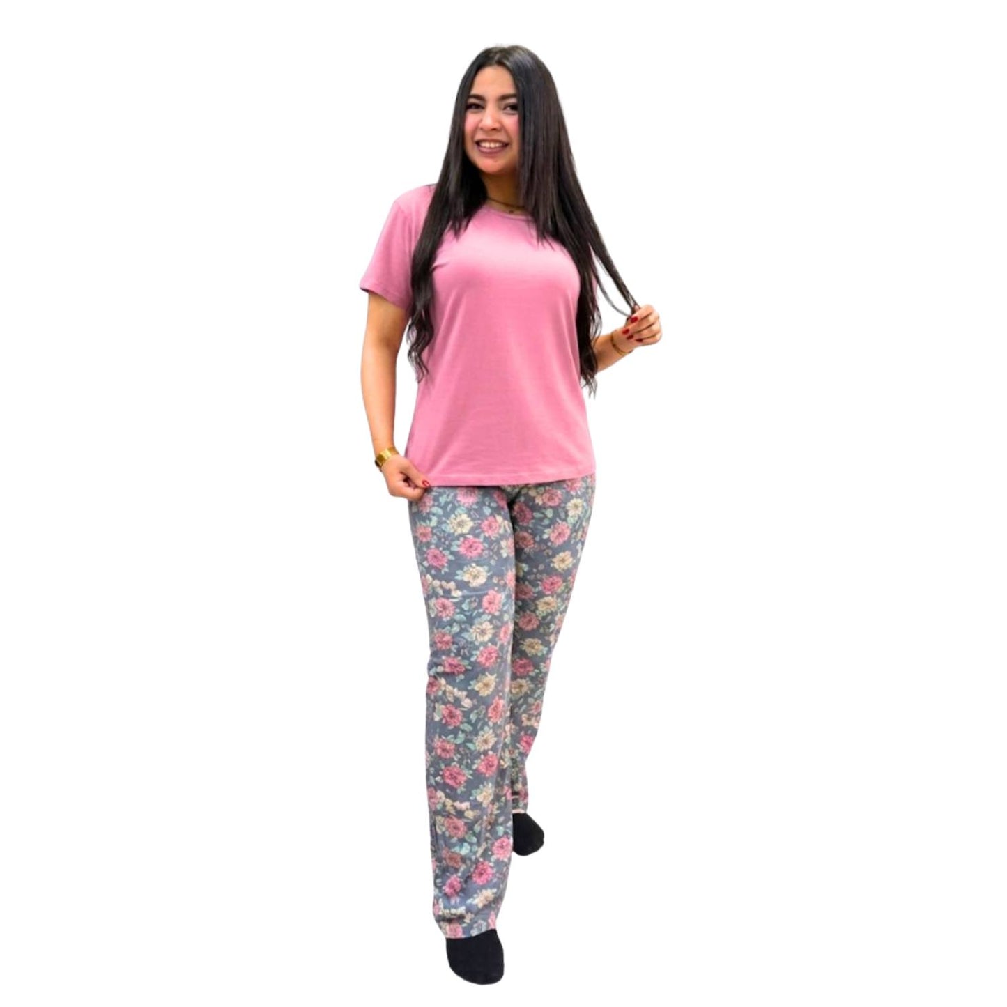 بيجامة كشميري صيفي حريمي