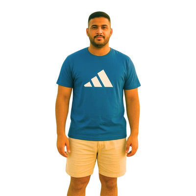 تيشيرت أديداس كحلي صيفي رجالي