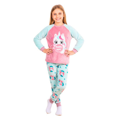 بيجامة يونيكورن 1 شتوي بناتي