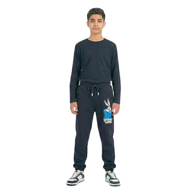 بنطلون ديزني أسود شتوي أولادي