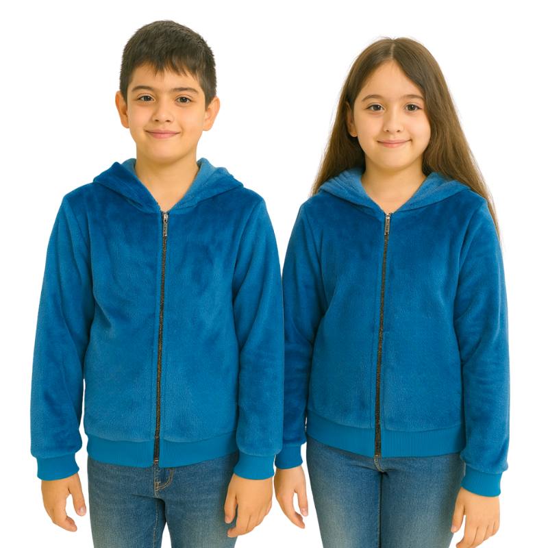 سويت شيرت أزرق شتوي أولادي