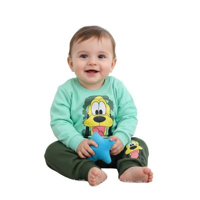 بيجامة بيبي بلوتو شتوي أولادي