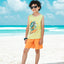 بيجامة Surf Snap صيفي أولادي