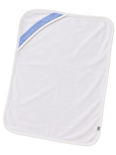 Blue Line Hooded Baby Boys’ Receiving Blanket