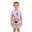 Girls' summer Minnie Mouse pajamas
