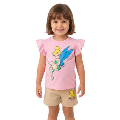 Girls' summer tinsel Belle pajamas