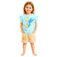 Girls' summer tinsel Belle pajamas