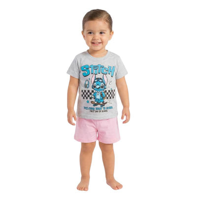 Girls' summer stretch pajamas