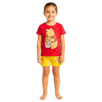 Winnie the Pooh summer girls' pajamas
