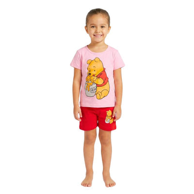 Winnie the Pooh summer girls' pajamas