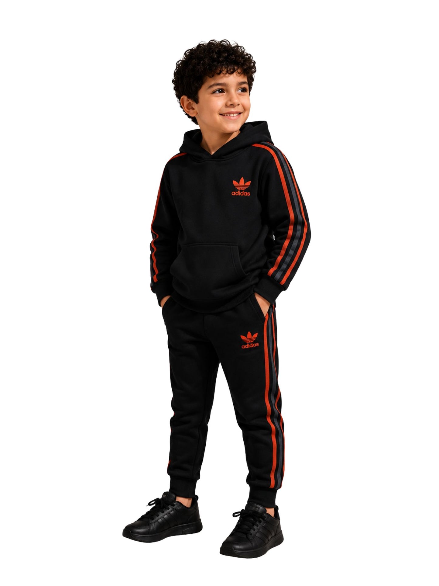 طقم رياضي Blaze Stripe خريفي أولادي