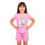 Girls' summer elephant pajamas