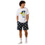 Men's Mickey Mouse Summer Shorts Pajamas