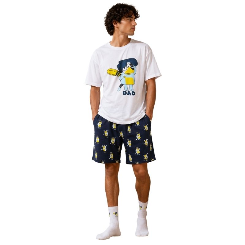 Men's Mickey Mouse Summer Shorts Pajamas