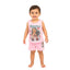 Moana summer pajamas for girls