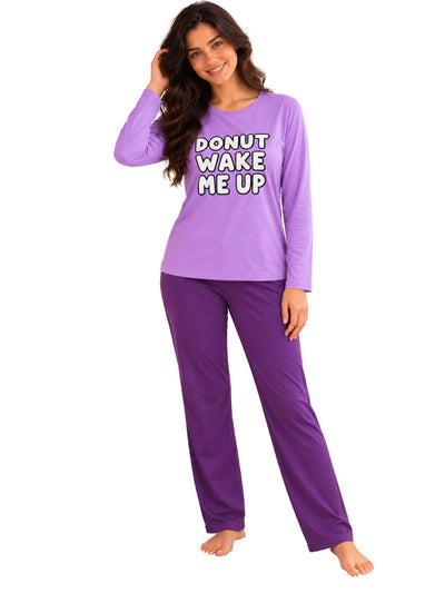 Women’s Wake Me Up Fall Pajama Set