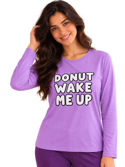 Women’s Wake Me Up Fall Pajama Set