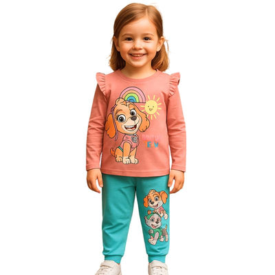 Girls' pawsome autumn pajamas