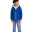 سويت شيرت Arctic Zip Blue شتوي مبطن فرو