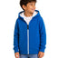 سويت شيرت Arctic Zip Blue شتوي مبطن فرو