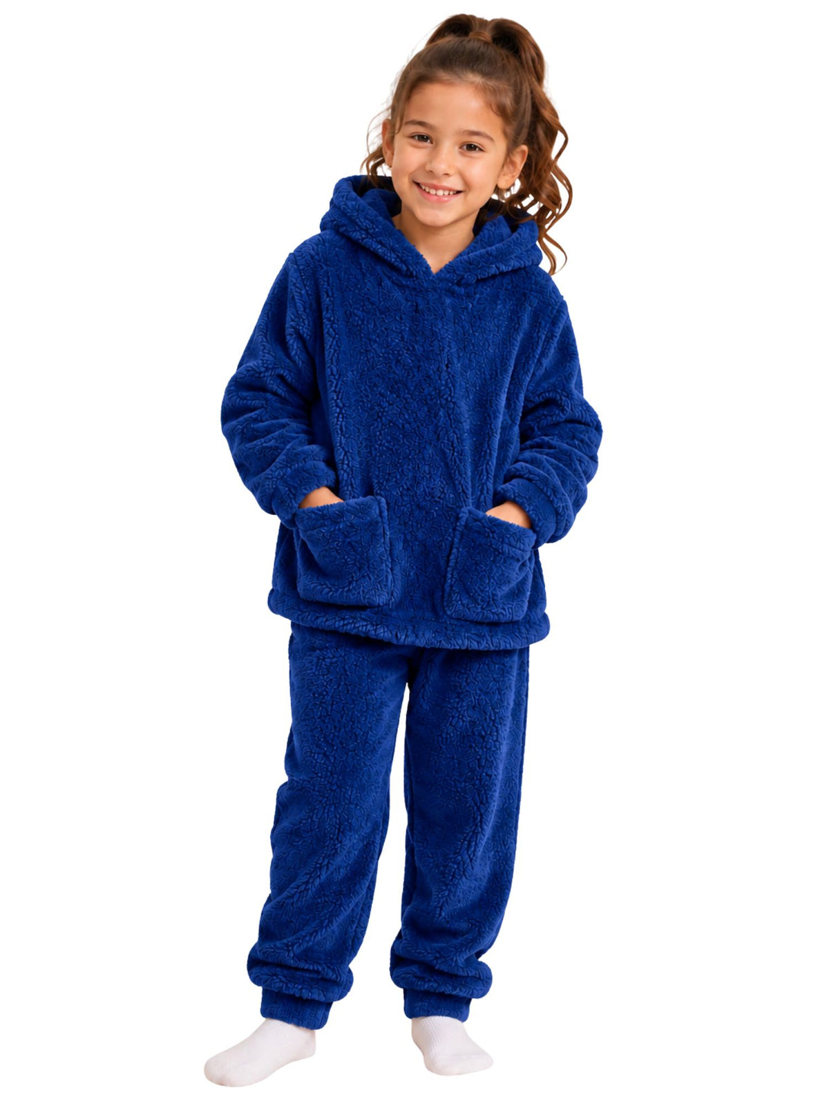 بيجامة Polar Cozy Navy Blue شتوي