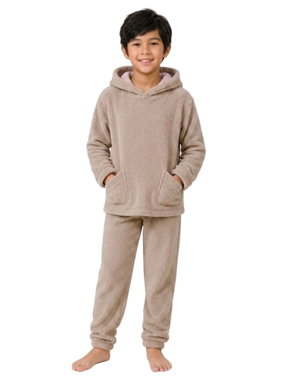 بيجامة Polar Cozy Beige شتوي