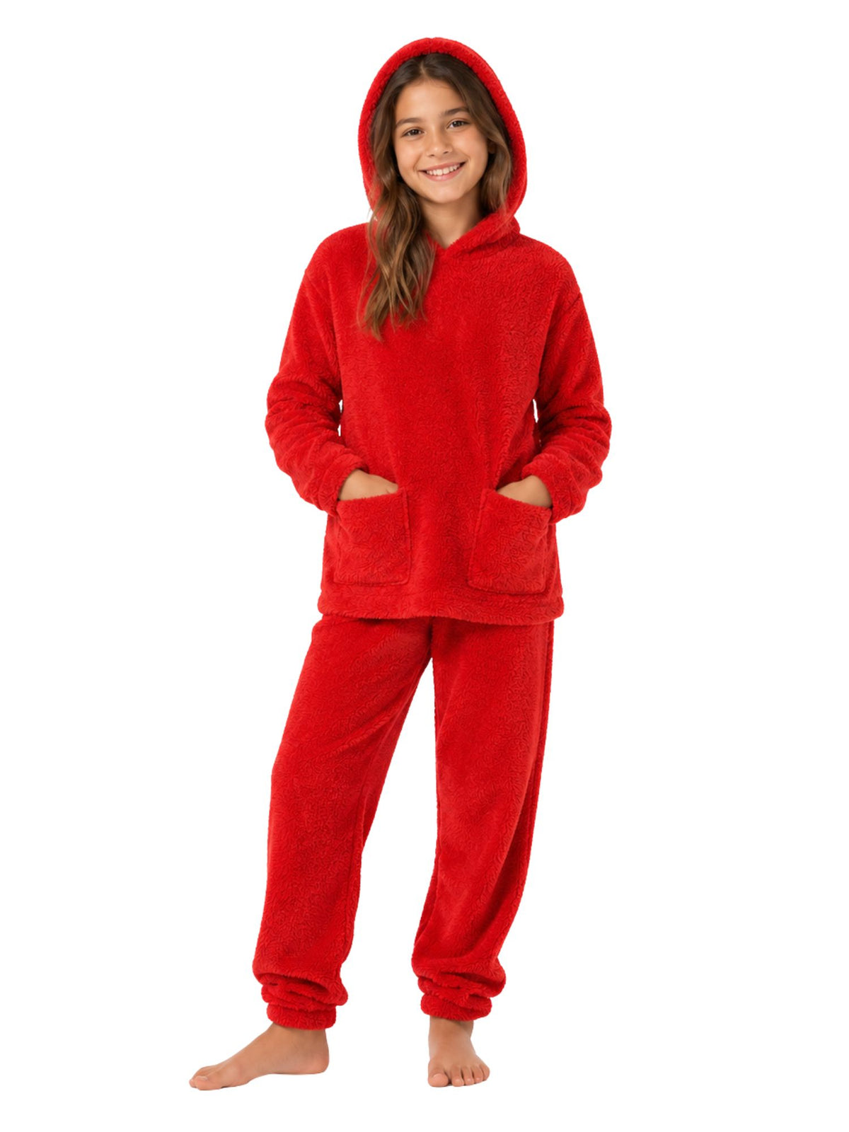 Polar Cozy Red Winter Pajamas