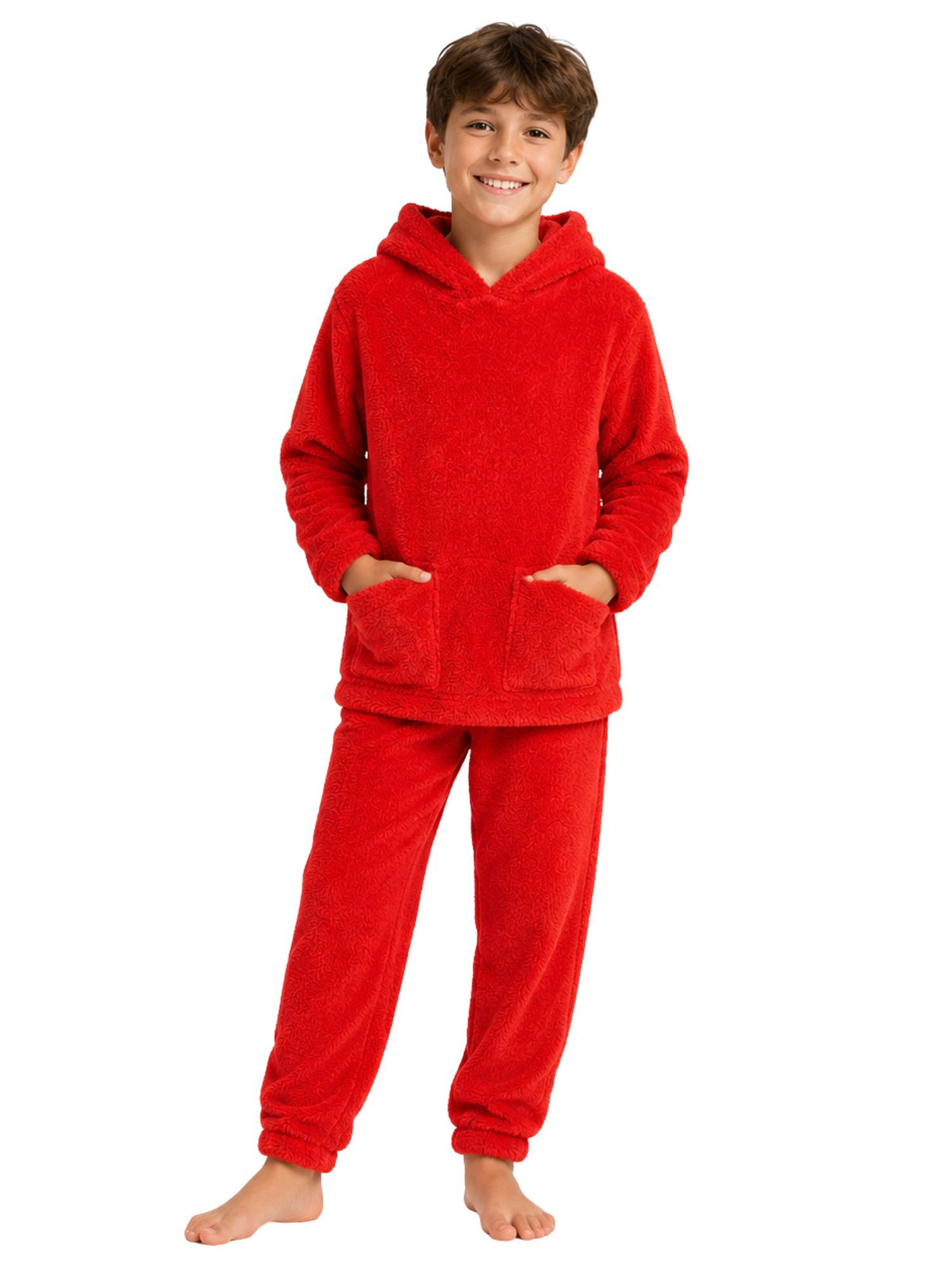 Polar Cozy Red Winter Pajamas
