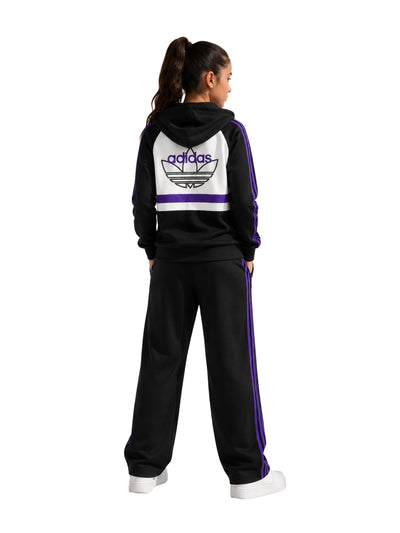 Girls' autumn wide-leg tracksuit