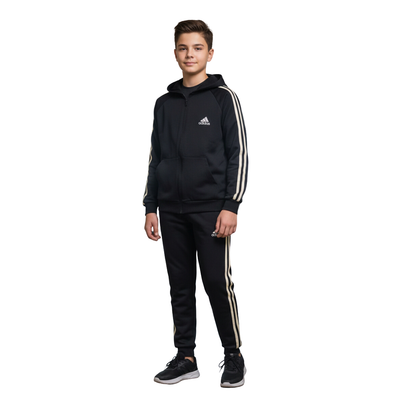 Boys' black autumn tracksuit