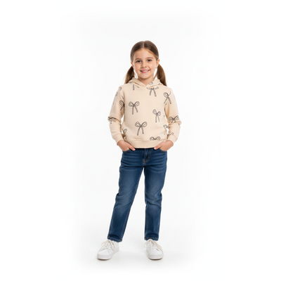 طقم خروج فيونكة بيج شتوي بناتي