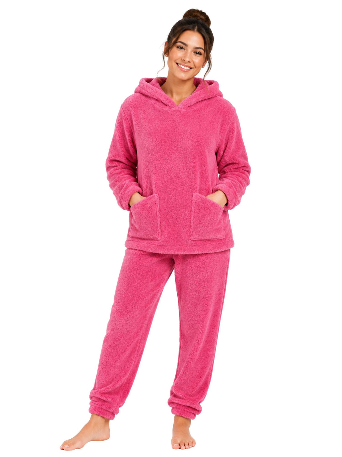 بيجامة Polar Cozy Fuchsia شتوي حريمي