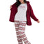 Isabella Women's Cozy 3-Piece Winter Pajama Set