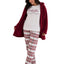 Isabella Women's Cozy 3-Piece Winter Pajama Set