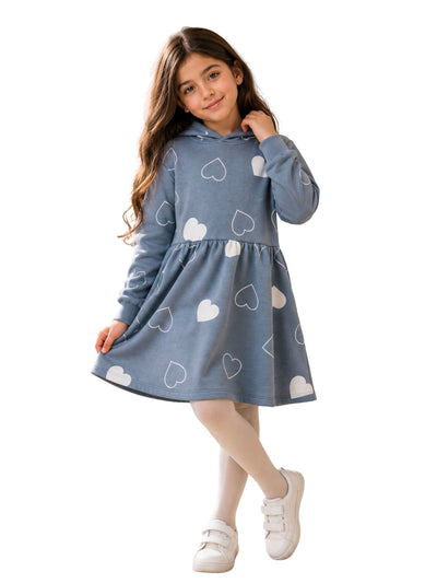 Sweet Hearts Girls' Winter Dress